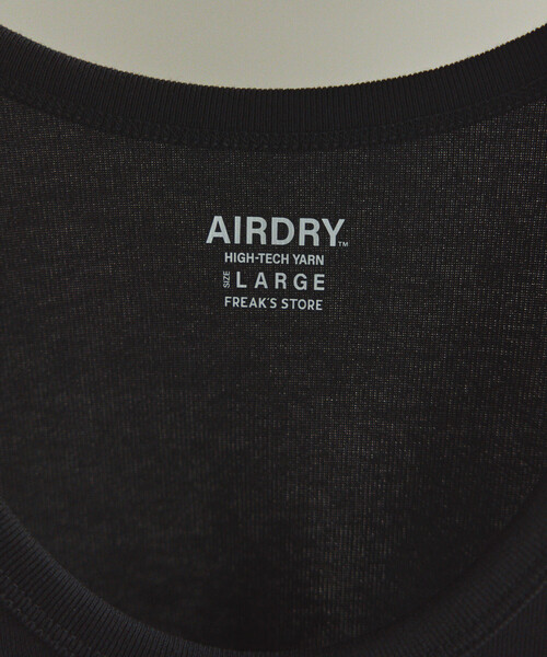 FREAK'S STORE(フリークスストア)の「AIRDRY FUNCTIONAL リブ編み タンクトップ/エアドライ ポリエステル/吸水速乾/遮熱性/UVカット(タンクトップ・メンズ・ホワイト/チャコールグレー/ブラック・SMALL/MEDIUM/LARGE)」の22枚目の写真