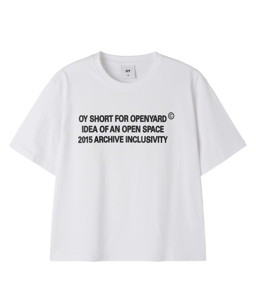 希少ホワイト グラフィックTシャツ オッズオン　ozzcroce archive Otowonous] T-shirt