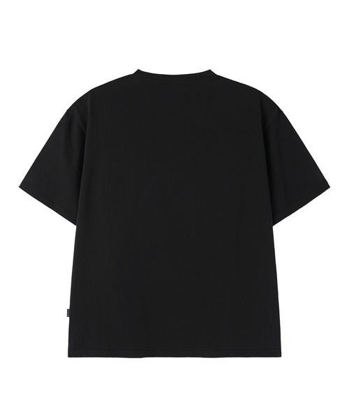 OY(オーワイ)の「『OY/オーワイ』ARCHIVE TEXT CROP TEE /アーカイブテキストクロップ Tシャツ(Tシャツ/カットソー・メンズ・ブラック/ホワイト・L/M)」の4枚目の写真