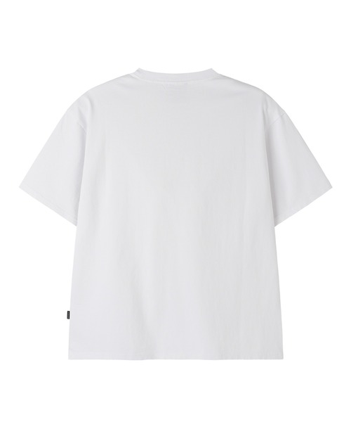 OY(オーワイ)の「『OY/オーワイ』ARCHIVE TEXT CROP TEE /アーカイブテキストクロップ Tシャツ(Tシャツ/カットソー・メンズ・ブラック/ホワイト・L/M)」の6枚目の写真