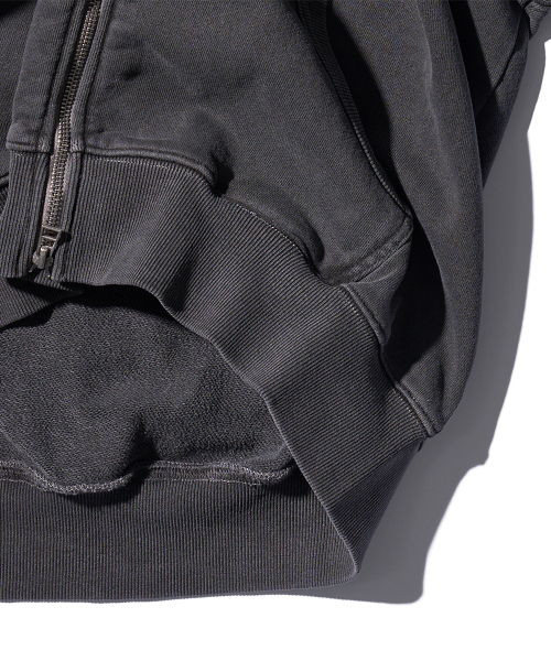 AECA(エイカ)の「EVERYDAY AECA CLOVER ZIP UP HOODIE-WASHED CHARCOAL(パーカー・メンズ・その他・MEDIUM/LARGE/X-LARGE/W)」の11枚目の写真