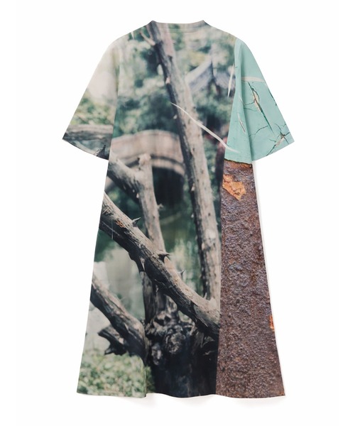 NON TOKYO(ノントーキョー)の「DIRECT PRINT PULLOVER H/S OP(ワンピース・レディース・カラフル/ホワイト×ブラック・FREE)」の10枚目の写真