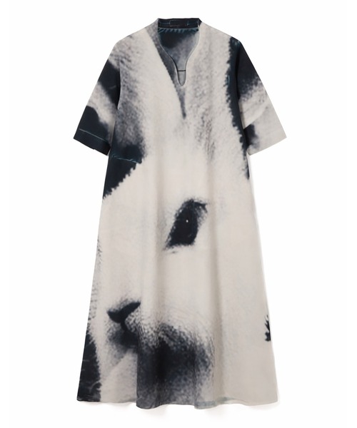 NON TOKYO(ノントーキョー)の「DIRECT PRINT PULLOVER H/S OP(ワンピース・レディース・カラフル/ホワイト×ブラック・FREE)」の11枚目の写真