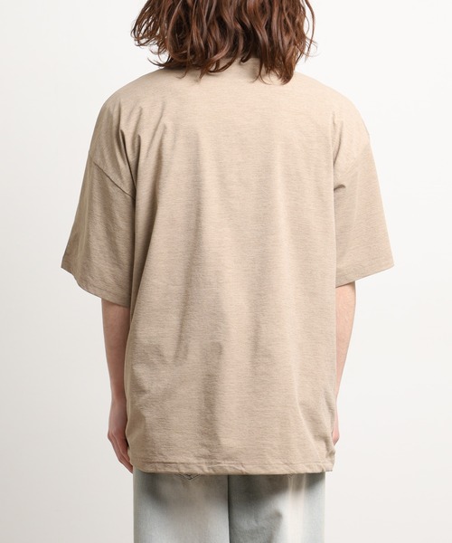FUNALIVE(ファンアライブ)の「マルチファンクションBIG T 半袖(Tシャツ/カットソー・メンズ・ベージュ/ブラック/カーキ/チャコール/オフホワイト・M/XL/L)」の6枚目の写真