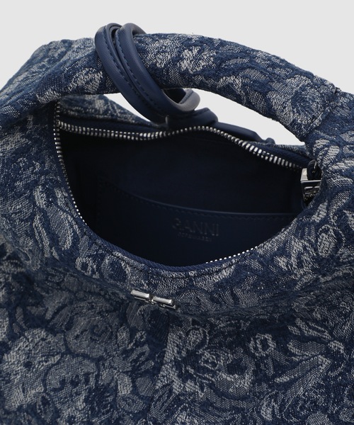 GANNI(ガニー)の「Hobo Mini Tapestry Denim(ハンドバッグ・レディース・ブルー系その他・ONE SIZE)」の6枚目の写真