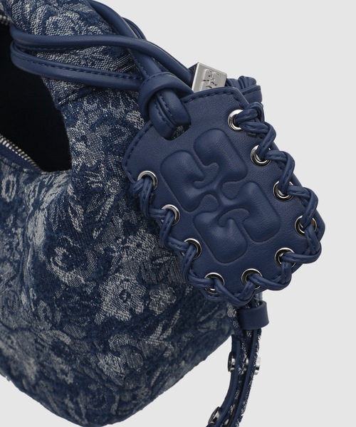 GANNI(ガニー)の「Hobo Mini Tapestry Denim(ハンドバッグ・レディース・ブルー系その他・ONE SIZE)」の7枚目の写真