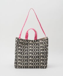 RePRODUCTION LABEL（リプロダクションレーベル）の「【RePRODUCTION LABEL / リプロダクションレーベル】2WAYロゴトートバッグ（トートバッグ）」