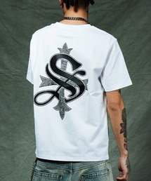 A'GEM/9 × .kom 『SUPPLIER/サプライヤー』 Cross Tee/クロスTシャツ