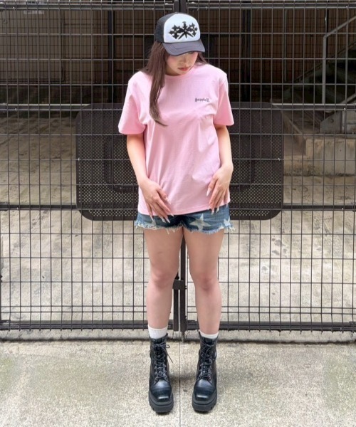 A'GEM/9 × .kom 『SUPPLIER/サプライヤー』 Cross Tee/クロスTシャツ