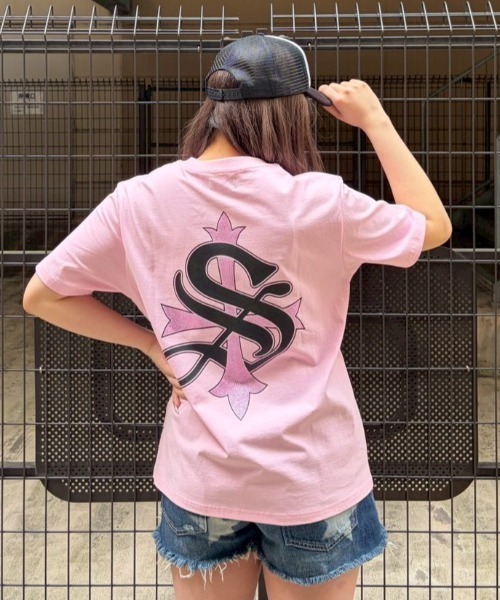 A'GEM/9 × .kom 『SUPPLIER/サプライヤー』 Cross Tee/クロスTシャツ