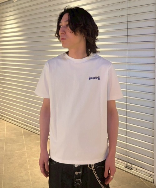 A'GEM/9 × .kom 『SUPPLIER/サプライヤー』 Cross Tee/クロスTシャツ A'GEM/9 × .kom 『SUPPLIER/サプライヤー』 Cross Tee/クロスTシャツ