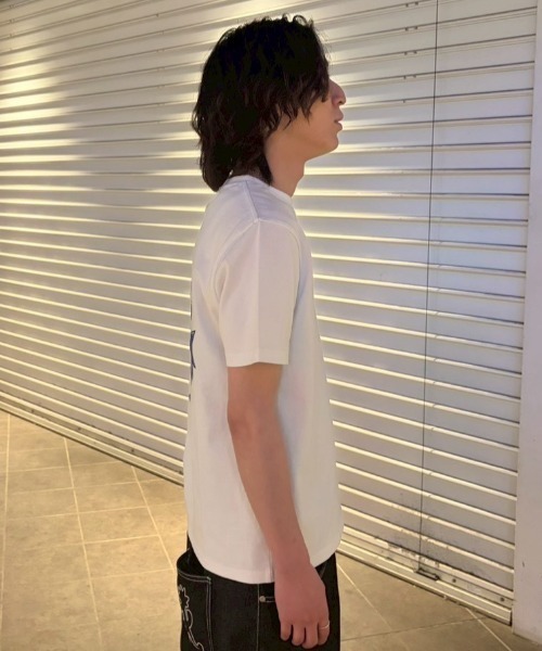 A'GEM/9 × .kom 『SUPPLIER/サプライヤー』 Cross Tee/クロスTシャツ