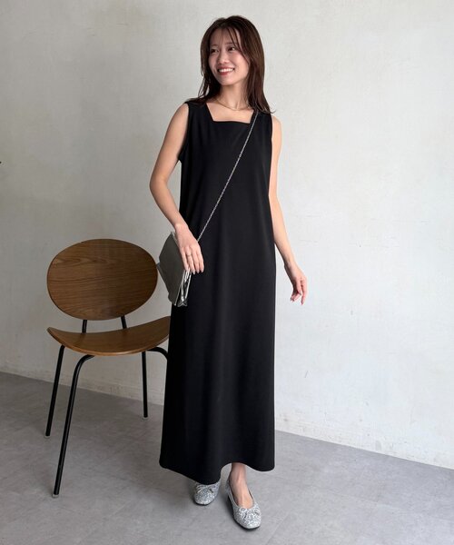 Chez toi(シェトワ)の「【ITAMI企画】ツイードベスト×ノースリワンピース(ワンピース・レディース・ホワイト・LARGE/MEDIUM/SMALL)」の17枚目の写真