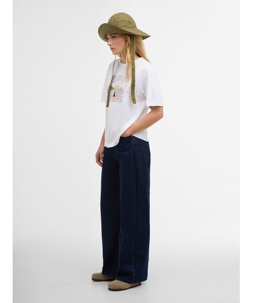 Barbour(バブアー)の「OrlaフロントプリントTシャツ(レディース)(Tシャツ/カットソー・レディース・ピンク/ホワイト・8/10)」の11枚目の写真