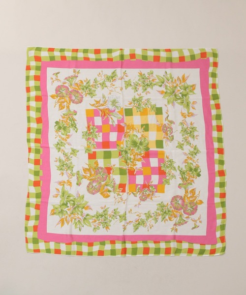 A part by（アパートバイ）の「シルクコンスカーフ２/アソート（バンダナ/スカーフ・レディース・ブルー/ピンク系その他2・FREE）」の9枚目の写真