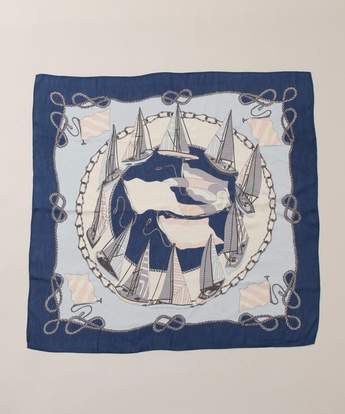 A part by（アパートバイ）の「シルクコンスカーフ２/アソート（バンダナ/スカーフ・レディース・ブルー/ピンク系その他2・FREE）」の16枚目の写真