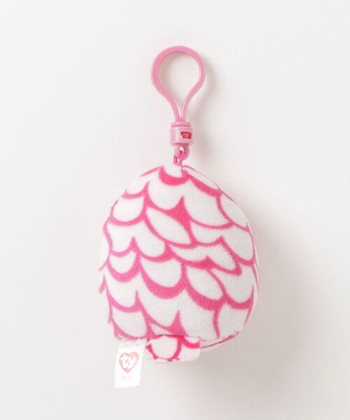 Lafayette(ラファイエット)の「タイ【TY】 - ピンキー キークリップ【SQUISH A BOOS PINKY PINK 39563-KC】(キーホルダー・キッズ・ピンク・ONE SIZE)」の2枚目の写真