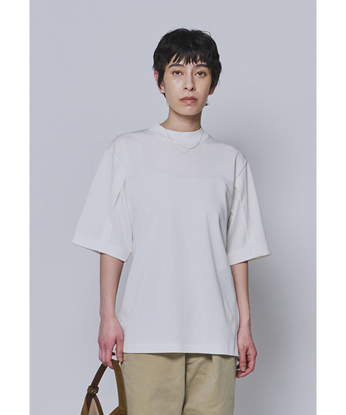 NEPLA.（ネプラ）の「＜NEPLA（ネプラ）＞別注レイヤードトップス（Tシャツ/カットソー・レディース・ブラック系その他3/ホワイト系その他3・FREE）」の4枚目の写真