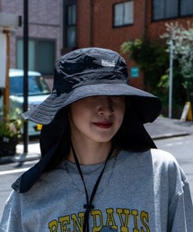 BEN DAVIS（ベンデイビス）の「NECK COVER SUN HAT/日よけを取り外せるUVハット UVカット95%以上 接触冷感（ハット）」