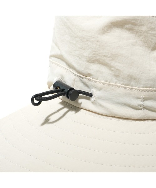 BEN DAVIS（ベンデイビス）の「NECK COVER SUN HAT/日よけを取り外せるUVハット UVカット95%以上 接触冷感（ハット・レディース・ベージュ/ブラック・FREE）」の4枚目の写真