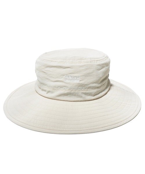 BEN DAVIS（ベンデイビス）の「NECK COVER SUN HAT/日よけを取り外せるUVハット UVカット95%以上 接触冷感（ハット・レディース・ベージュ/ブラック・FREE）」の8枚目の写真