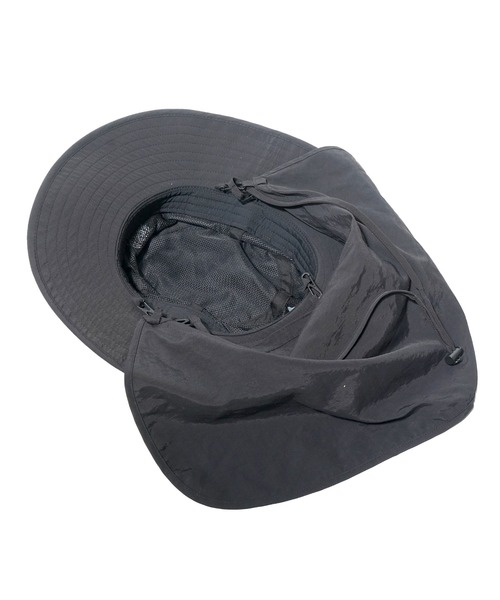 BEN DAVIS（ベンデイビス）の「NECK COVER SUN HAT/日よけを取り外せるUVハット UVカット95%以上 接触冷感（ハット・レディース・ベージュ/ブラック・FREE）」の13枚目の写真
