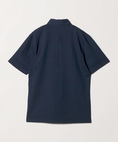 A DAY IN THE LIFE UNITED ARROWS(アデイインザライフユナイテッドアローズ)の「サッカー ワイドカラー ポロシャツ-吸水速乾-<A DAY IN THE LIFE>(Tシャツ/カットソー・メンズ・ネイビー/ブラック/ロイヤルブルー/ホワイト・M/XL/L/S)」の17枚目の写真