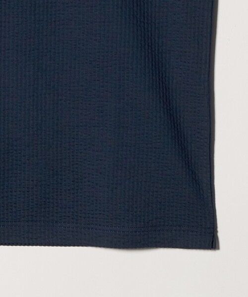 A DAY IN THE LIFE UNITED ARROWS(アデイインザライフユナイテッドアローズ)の「サッカー ワイドカラー ポロシャツ-吸水速乾-<A DAY IN THE LIFE>(Tシャツ/カットソー・メンズ・ネイビー/ブラック/ロイヤルブルー/ホワイト・M/XL/L/S)」の21枚目の写真