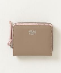 MAISON mou（メゾンムー）の「【 NATURAL BEAUTY BAG & WALLET 】 エレノア ラウンドファスナー2つ折り財布（財布）」
