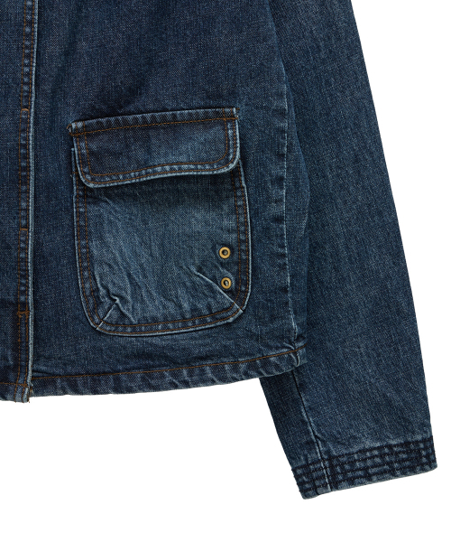 DANDEL（ダンデル）の「DD four-stitch denim jacket (INDIGO)（デニムジャケット・レディース・その他・1/2）」の3枚目の写真
