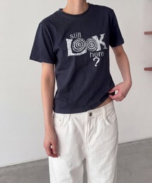 CANAL JEAN（キャナルジーン）の「Lakey Park　"Still LOOK here"Tシャツ（Tシャツ/カットソー）」