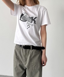 CANAL JEAN（キャナルジーン）の「Lakey Park　"Still LOOK here"Tシャツ（Tシャツ/カットソー）」