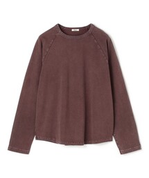 EDITION | コットンガーメントダイ ロングスリーブプルオーバー(Tシャツ/カットソー)