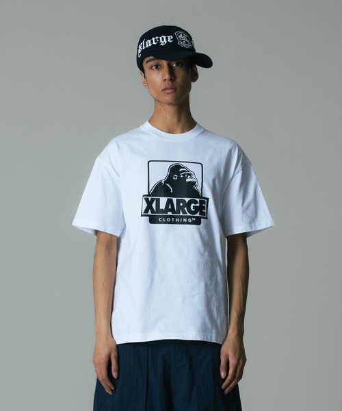 XLARGE（エクストララージ）の「OG BOX S/S TEE（Tシャツ/カットソー・メンズ・ブラック/グリーン/ブラウン/ホワイト・S/XXL/XL/L/M）」の5枚目の写真