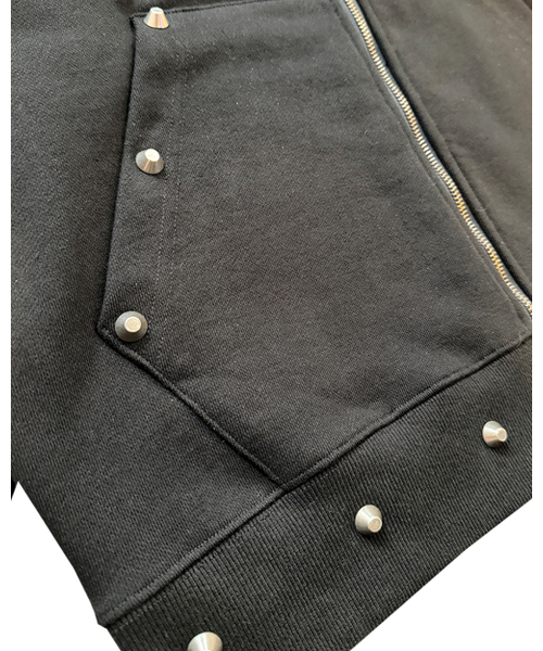 AMENDER(アメンダー)の「ROCKSTERN STUD ZIP-UP HOODIE (black)(パーカー・レディース・その他・1/2)」の3枚目の写真
