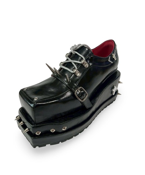 スパイク ベルトデザイン厚底シューズ JUST ABOUT│Jeffrey Campbell