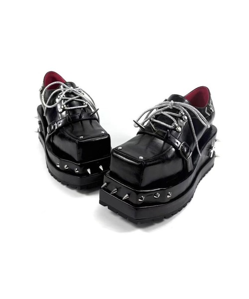スパイク ベルトデザイン厚底シューズ JUST ABOUT│Jeffrey Campbell