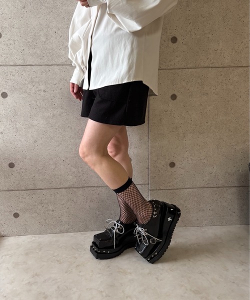 スパイク ベルトデザイン厚底シューズ JUST ABOUT│Jeffrey Campbell