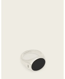 ALLSAINTS（オールセインツ）の「OWEN BLACK ONYX STERLING SILVER RING | OWEN ブラック オニキス スターリング シルバー リング（リング）」