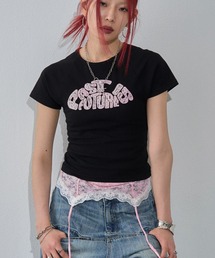 WHO'S WHO gallery | 【WEB限定カラーあり】デフォルメレースロゴチビT(Tシャツ/カットソー)