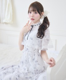 再販決定/Mサイズ追加】花柄半袖ミニワンピース（ワンピース）｜ROJITA