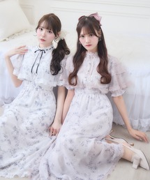 再販決定/Mサイズ追加】花柄半袖ミニワンピース（ワンピース）｜ROJITA