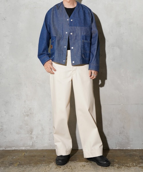 THRIFTY LOOK(スリフティールック)の「THRIFTY LOOK / スリフティールック US CARHARTT ENGINEERED JACKET カーハート エンジニアジャケット(ブルゾン・メンズ・ブラウン/ブラック/インディゴブルー・MEDIUM/LARGE)」の11枚目の写真