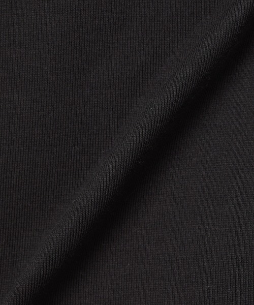 X-girl（エックスガール）の「STAR AND LOGO L/S BABY TEE（Tシャツ/カットソー・レディース・ブラック/ホワイト/オリーブ・S/M）」の9枚目の写真