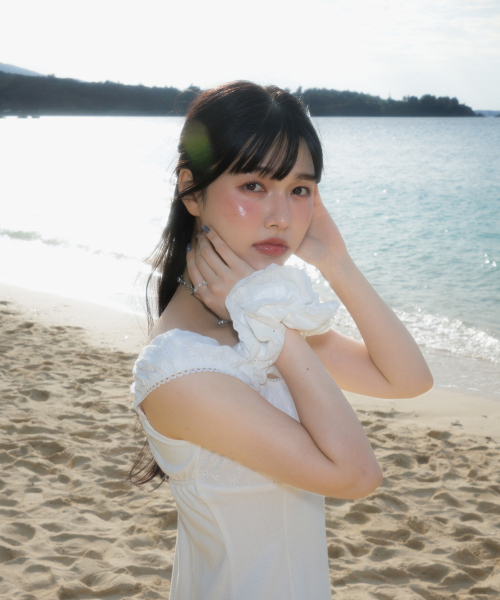 ROSEFRANTZ（ロゼフランツ）の「Flower Punching Mini Dress [Ivory]（ワンピース・レディース・アイボリー・OS）」の4枚目の写真