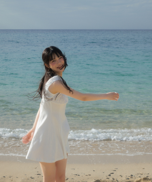 ROSEFRANTZ（ロゼフランツ）の「Flower Punching Mini Dress [Ivory]（ワンピース・レディース・アイボリー・OS）」の9枚目の写真
