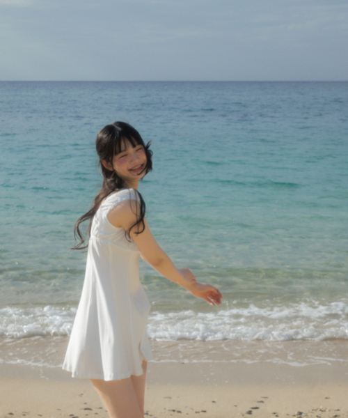 ROSEFRANTZ（ロゼフランツ）の「Flower Punching Mini Dress [Ivory]（ワンピース・レディース・アイボリー・OS）」の10枚目の写真