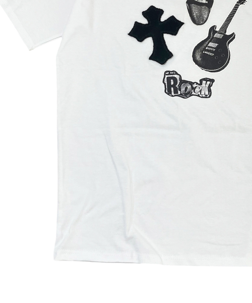 SK8ER ROCK(スケーターロック)の「Rock Cross Collage T-Shirt ((White))(Tシャツ/カットソー・レディース・その他・SMALL/MEDIUM/LARGE)」の5枚目の写真