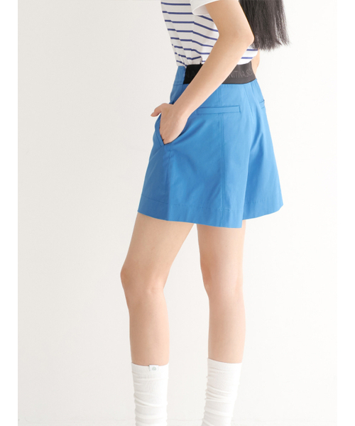 NITINA(ニティナ)の「ベーシックステッチショートパンツBL(その他パンツ・レディース・ブルー・SMALL/MEDIUM)」の2枚目の写真