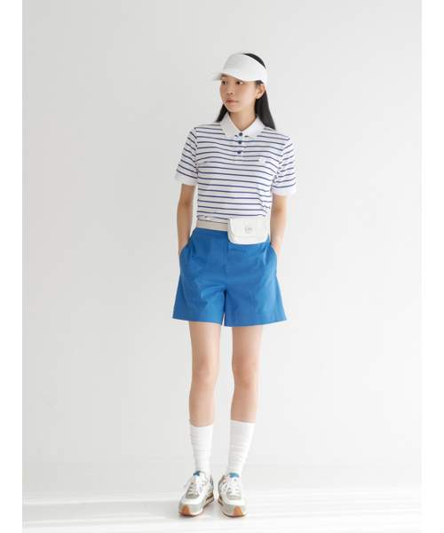NITINA(ニティナ)の「ベーシックステッチショートパンツBL(その他パンツ・レディース・ブルー・SMALL/MEDIUM)」の4枚目の写真